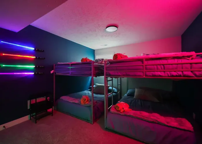 Hébergement de vacances Normal Escape Near Isu - Group Stay - Game Room & Hot Tub *